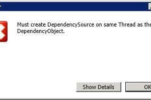 SpecOps Gpupdate DependencySource error